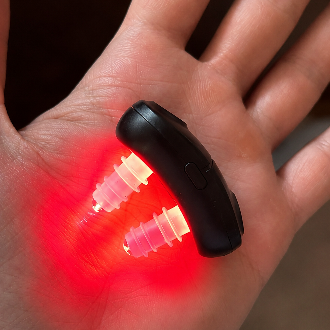 Nexora Flow™ — Appareil de confort nasal à lumière rouge